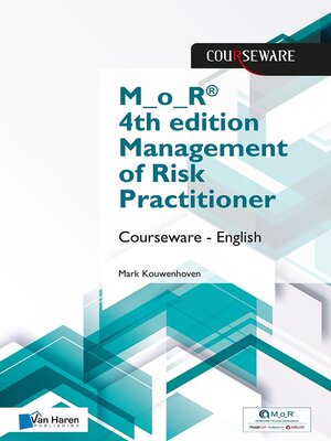 cover image of M_o_R&#174; Management of Risk Practitioner Courseware – English